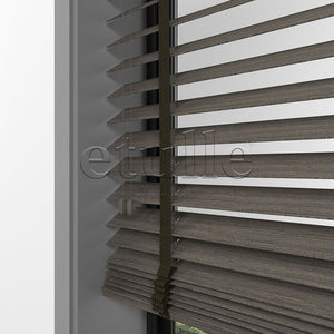 50 MM LUXURY WOOD Cinder Wooden Venetian Blind