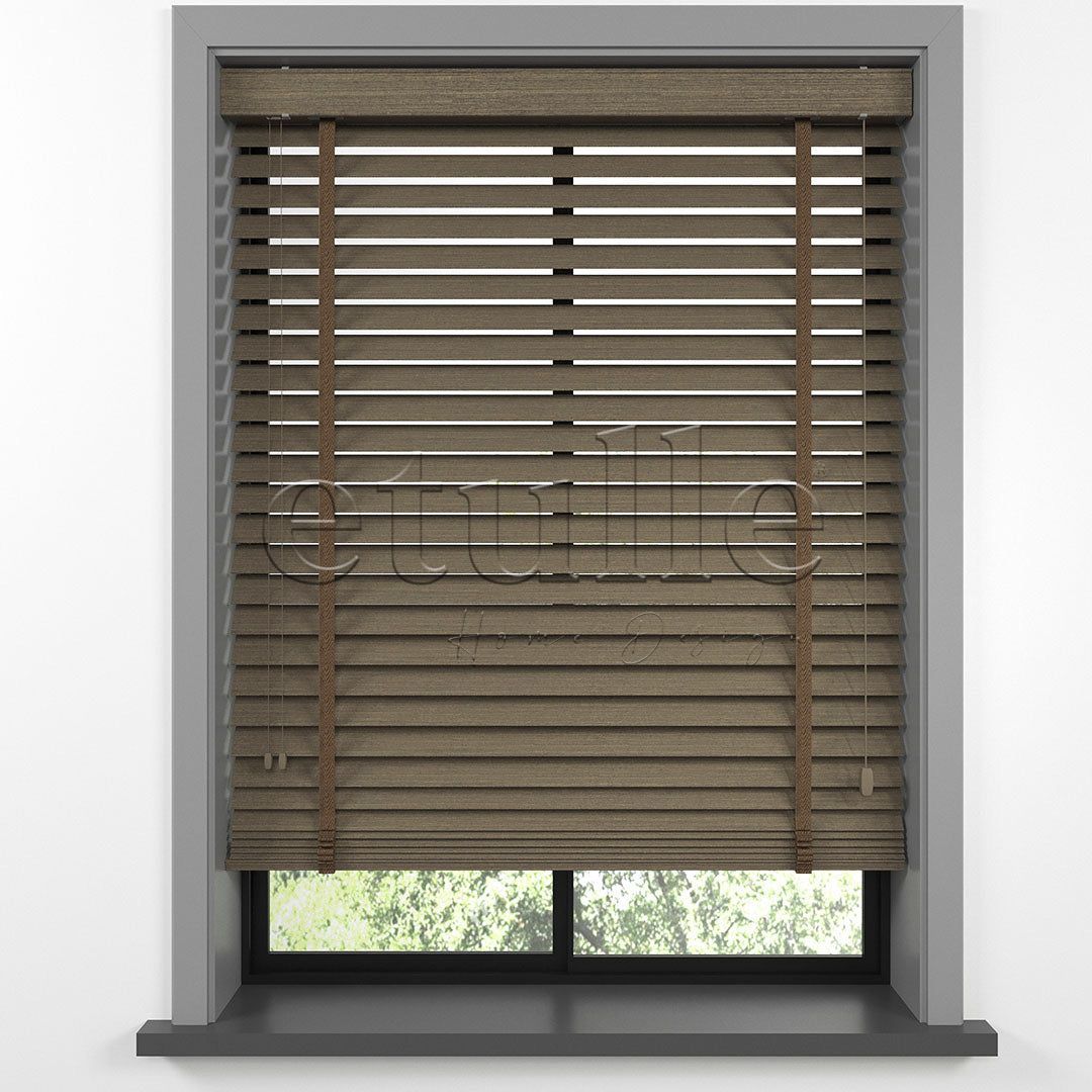 50 MM LUXURY WOOD Desert Wooden Jalousie