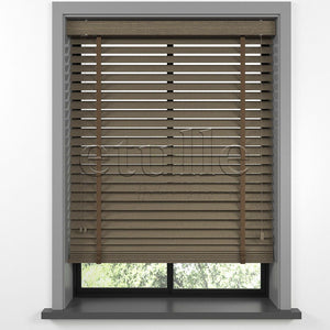 50 MM LUXURY WOOD Desert Wooden Jalousie