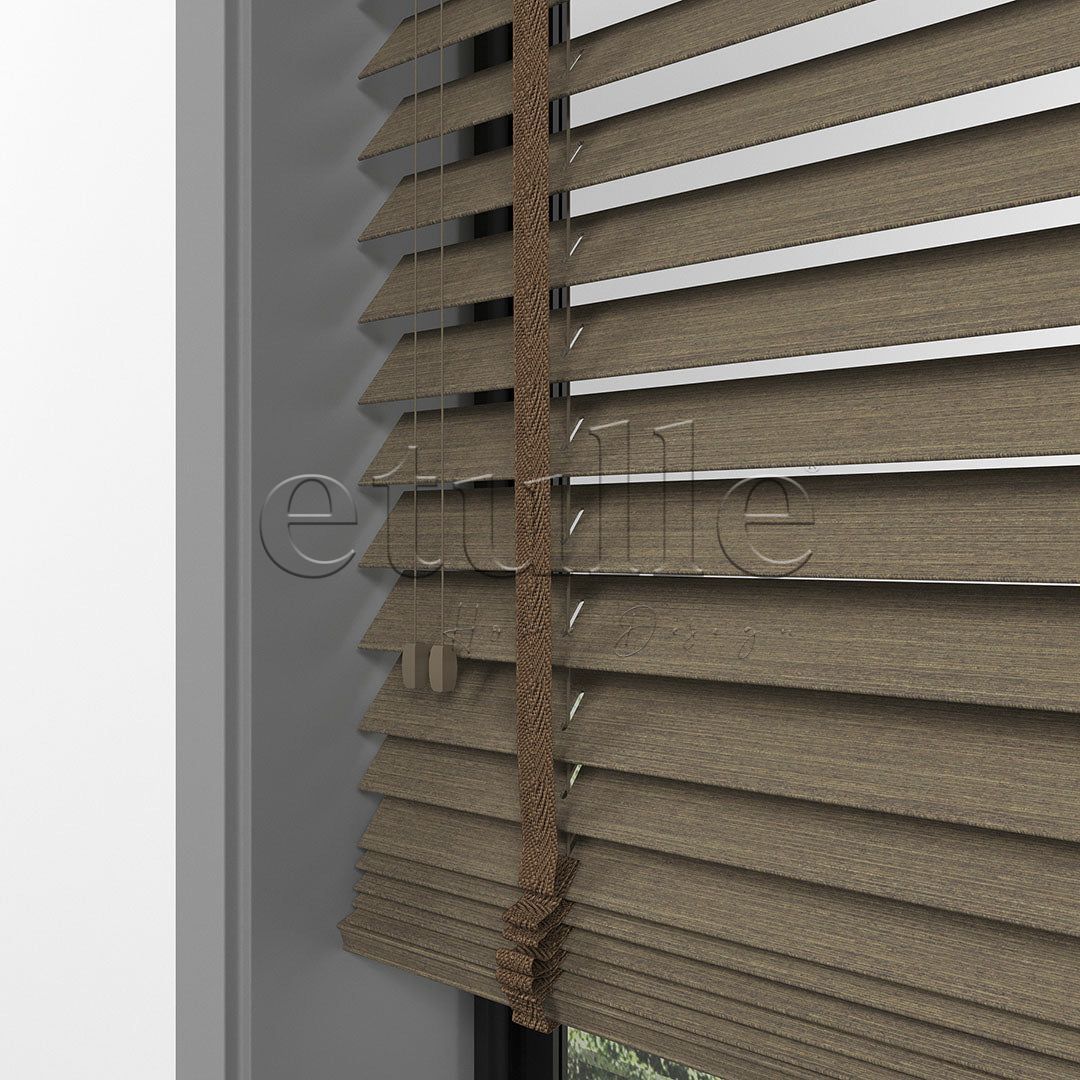 50 MM LUXURY WOOD Desert Wooden Jalousie