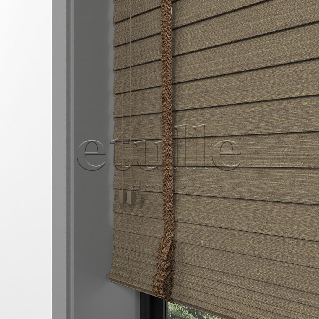 50 MM LUXURY WOOD Desert Wooden Jalousie