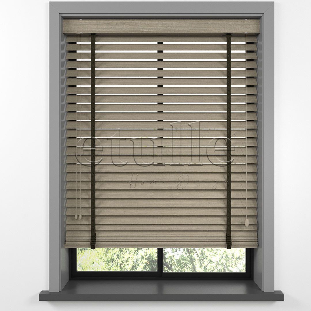 50 MM LUXURY WOOD Dune Wooden Blinds