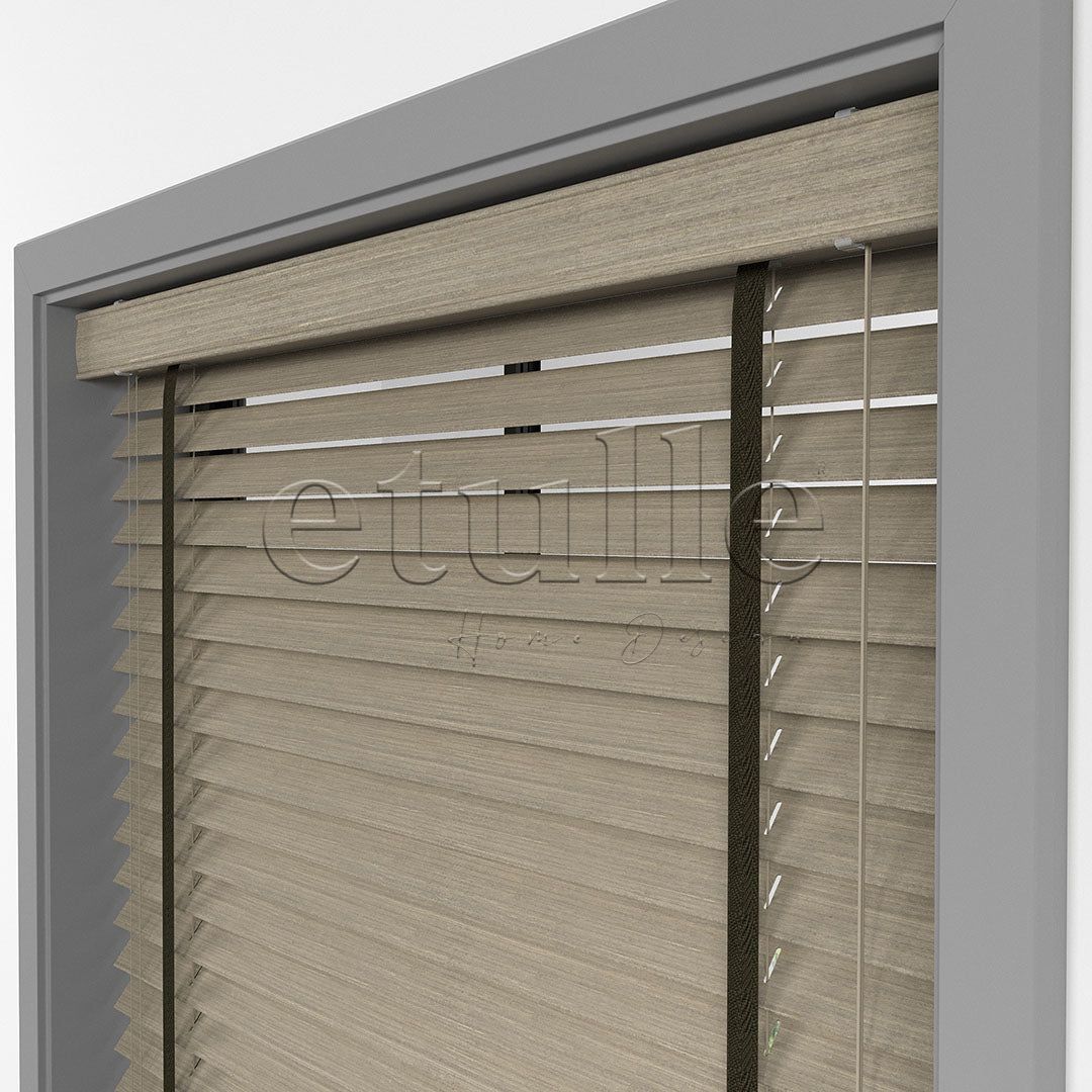 50 MM LUXURY WOOD Dune Wooden Blinds