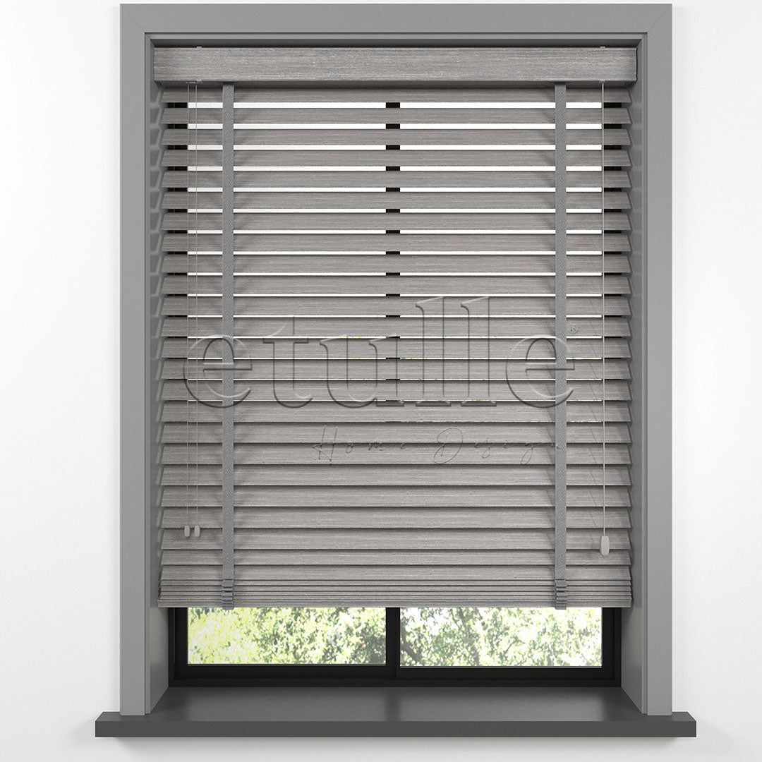 50 MM LUXURY WOOD Mist Wooden Venetian Blind