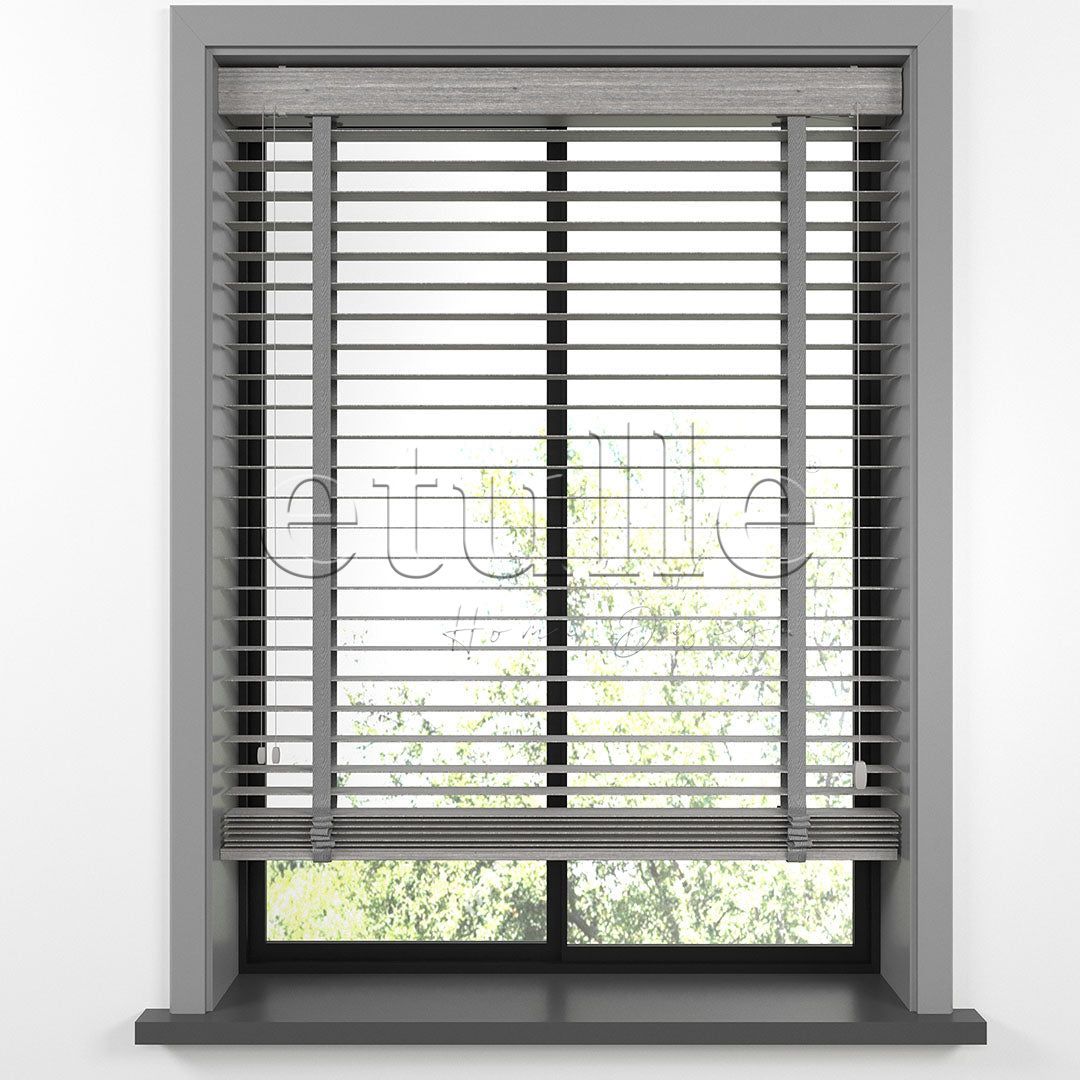 50 MM LUXURY WOOD Mist Wooden Venetian Blind