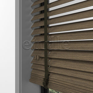 50 MM LUXURY WOOD Mud Wooden Venetian Blind