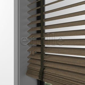 50 MM LUXURY WOOD Mud Wooden Venetian Blind