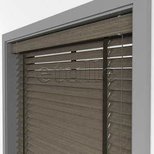 50 MM LUXURY WOOD Soil Ahşap Jaluzi