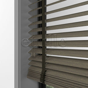 50 MM LUXURY WOOD Soil Ahşap Jaluzi