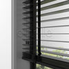 50 MM PIANO Siyah Ahşap Jaluzi