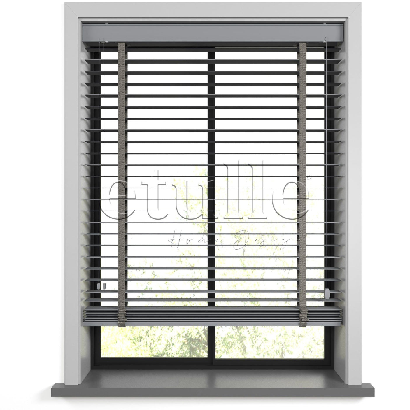 50 MM BAMBOO Wenge Wooden Venetian Blind