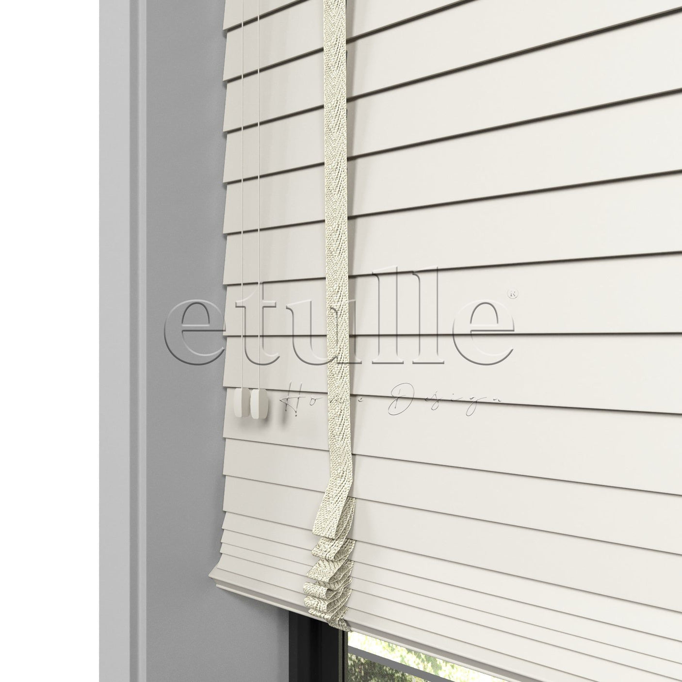 50 MM BAMBOO Wenge Wooden Venetian Blind