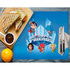 DC Super Friends Çocuk Servis Takımı – 4’lü Renkli Kahraman Seti 30x50 cm