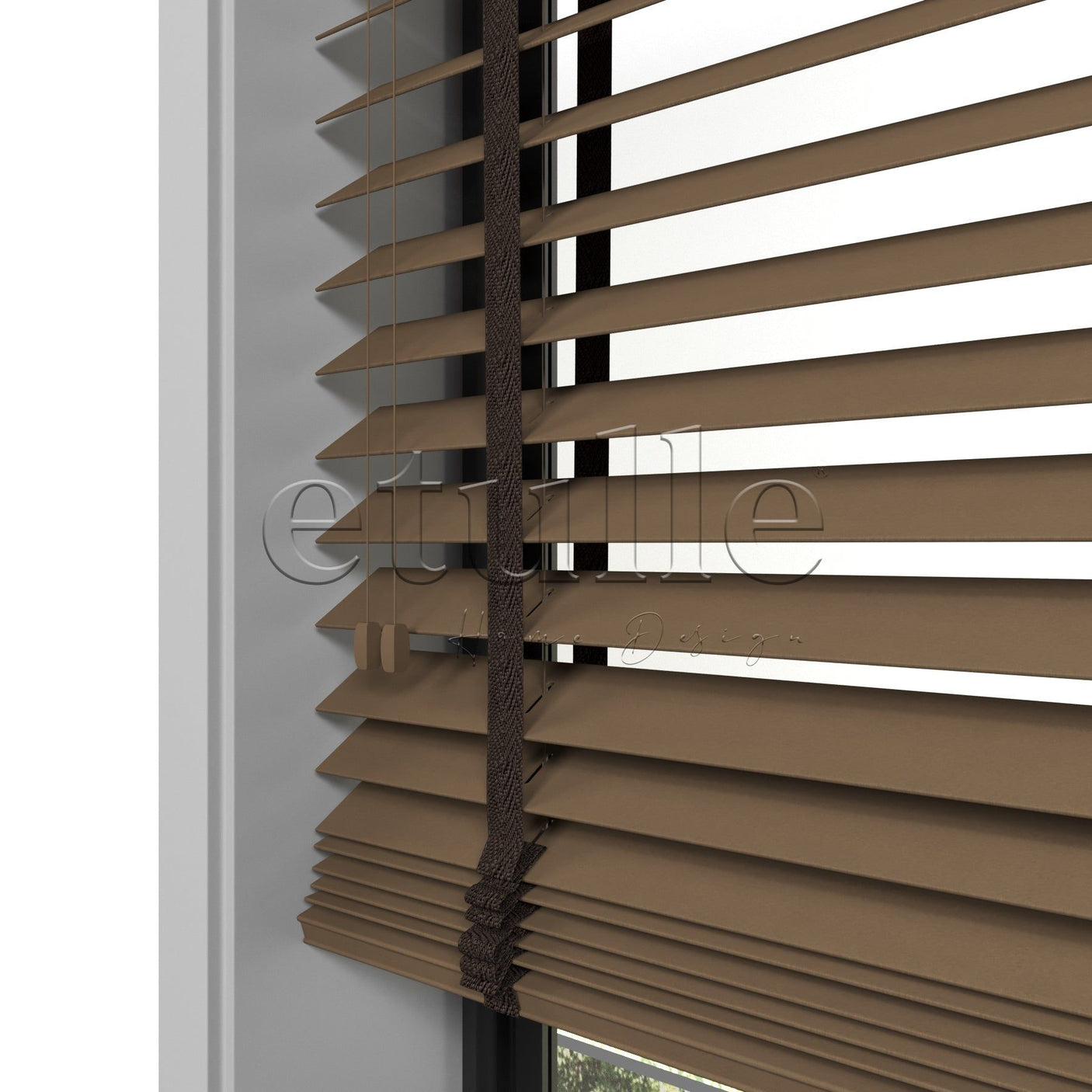 50 MM BAMBOO Wenge Wooden Venetian Blind