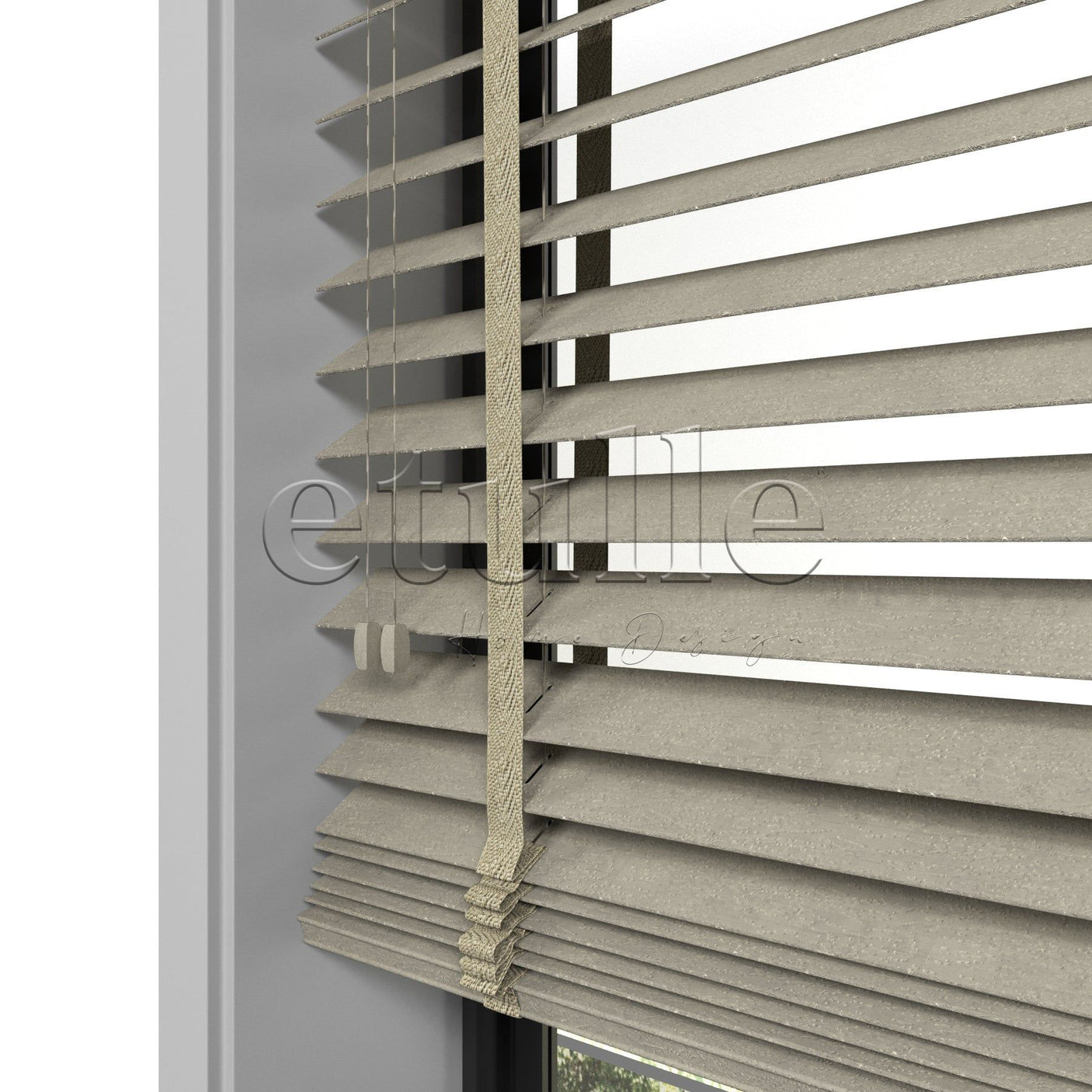 50 MM BAMBOO Wenge Wooden Venetian Blind