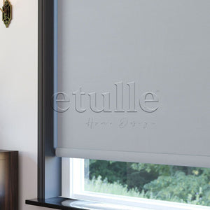 Light Grey Blackout Roller Blinds | Ashford