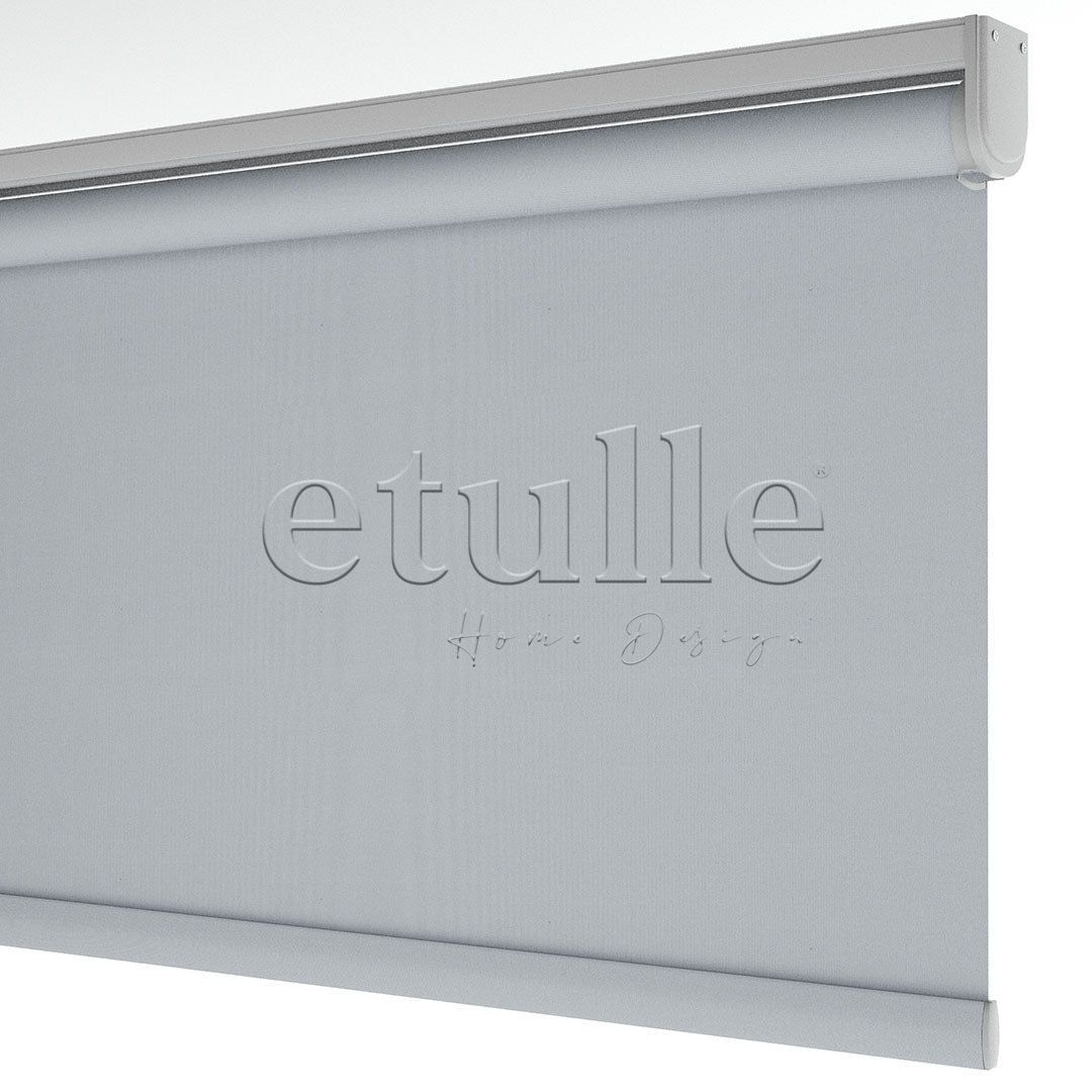 Light Grey Blackout Roller Blinds | Ashford