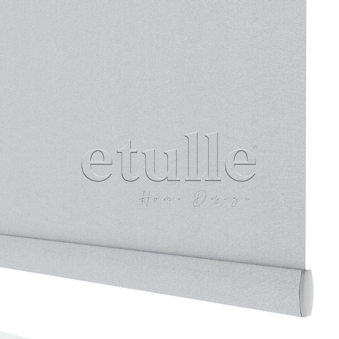 Light Grey Blackout Roller Blinds | Casa