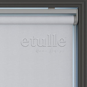 Light Grey Blackout Roller Blinds | Casa