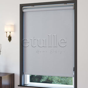 Light Grey Matte Roller Blind | Luca