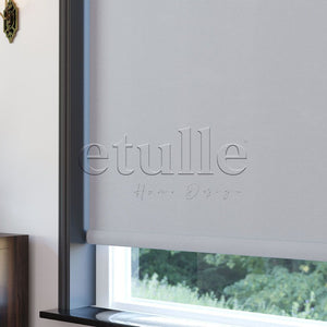 Light Grey Matte Roller Blind | Luca