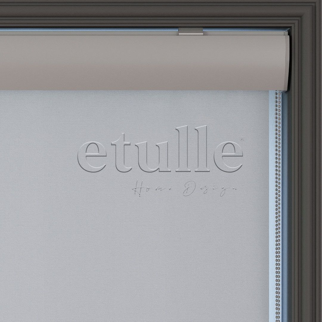 Light Grey Matte Roller Blind | Luca