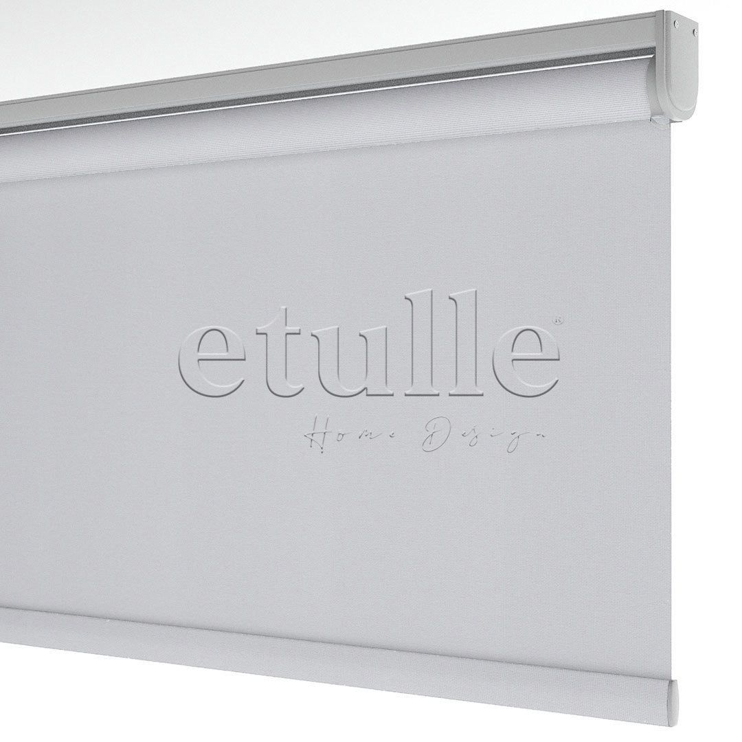Light Grey Matte Roller Blind | Luca