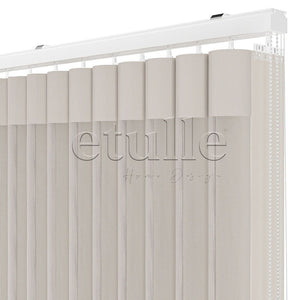 Algar - Narrow Vertical Tulle Curtain 