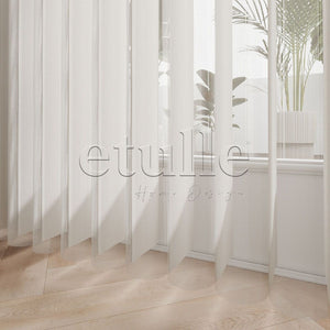 Algar - Narrow Vertical Tulle Curtain 