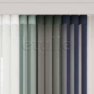 Anshu - Narrow Vertical Tulle Curtain