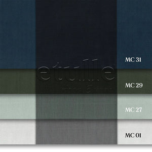 Anshu - Narrow Vertical Tulle Curtain