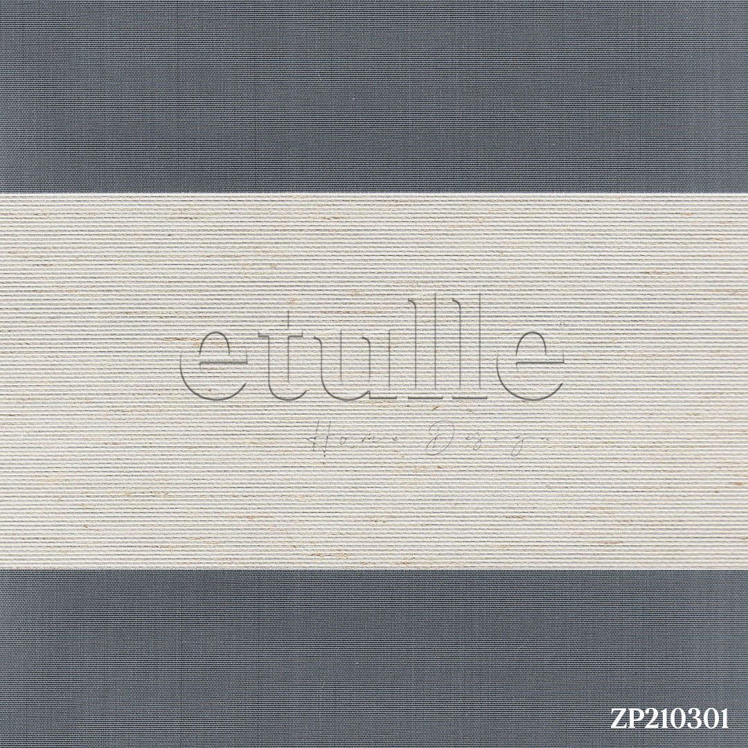 Cream Blackout Zebra Curtain | artisan