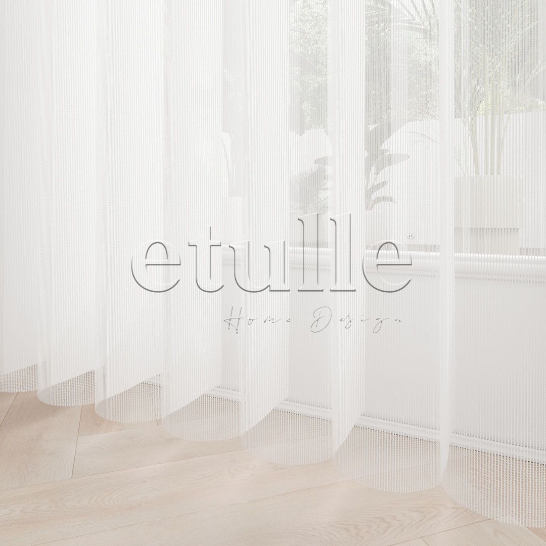 Bartley - Plain Vertical Tulle Curtain
