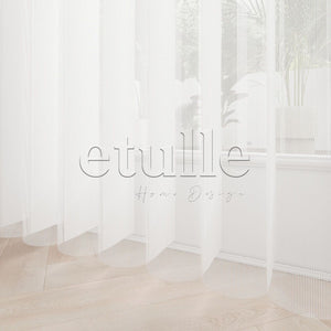 Bartley - Plain Vertical Tulle Curtain