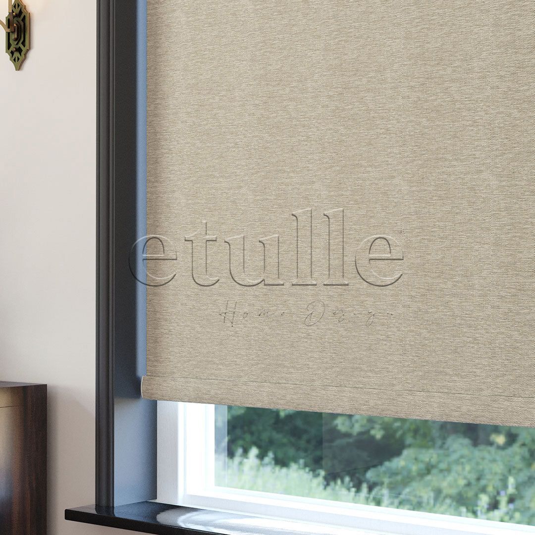 Beige Blackout Roller Blinds | astoria