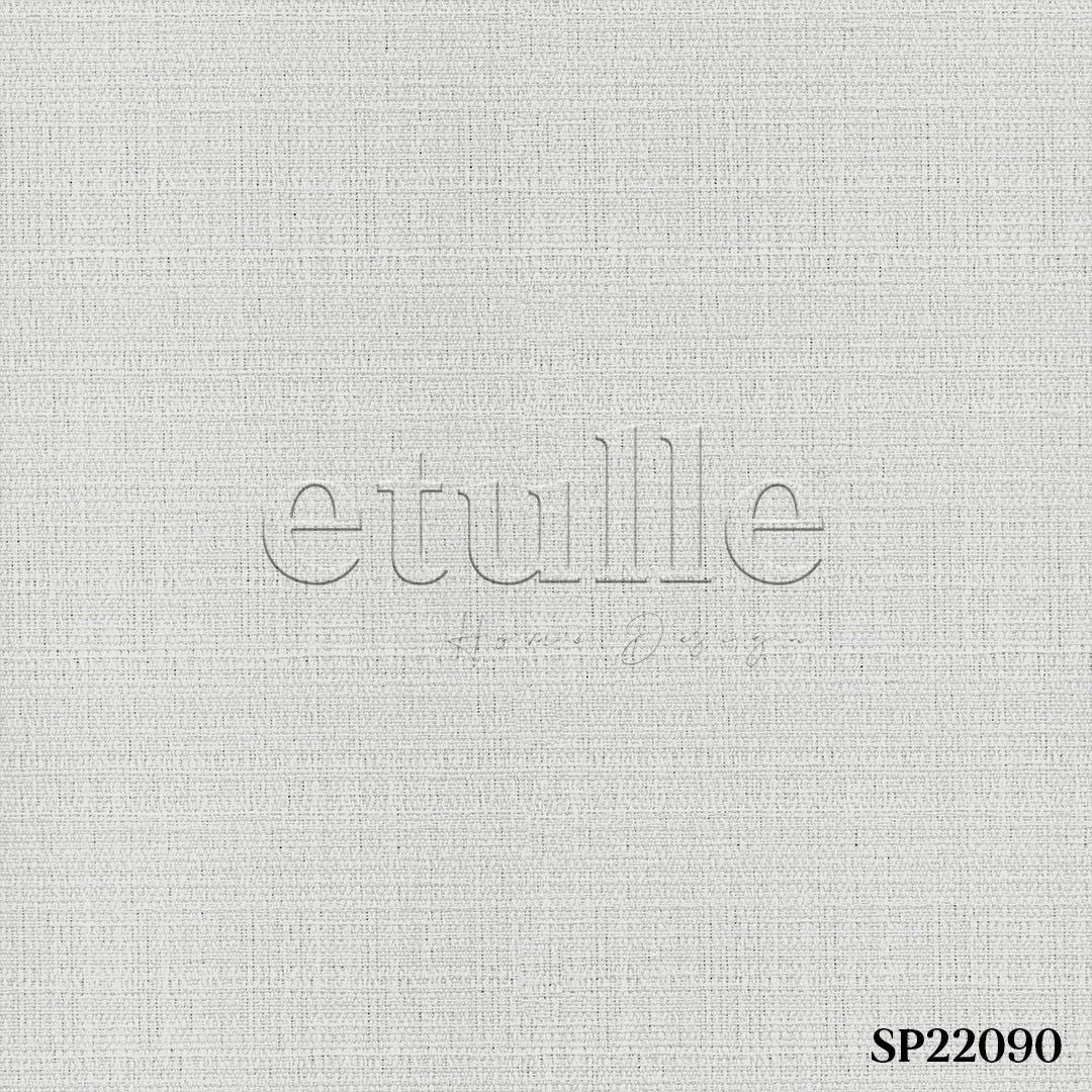 White Blackout Linen Roller Blinds | Fiorella
