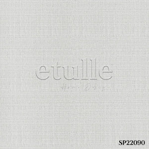 White Blackout Linen Roller Blinds | Fiorella