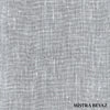 Beyaz Folded Keten Düz Tül Perde | Mistra