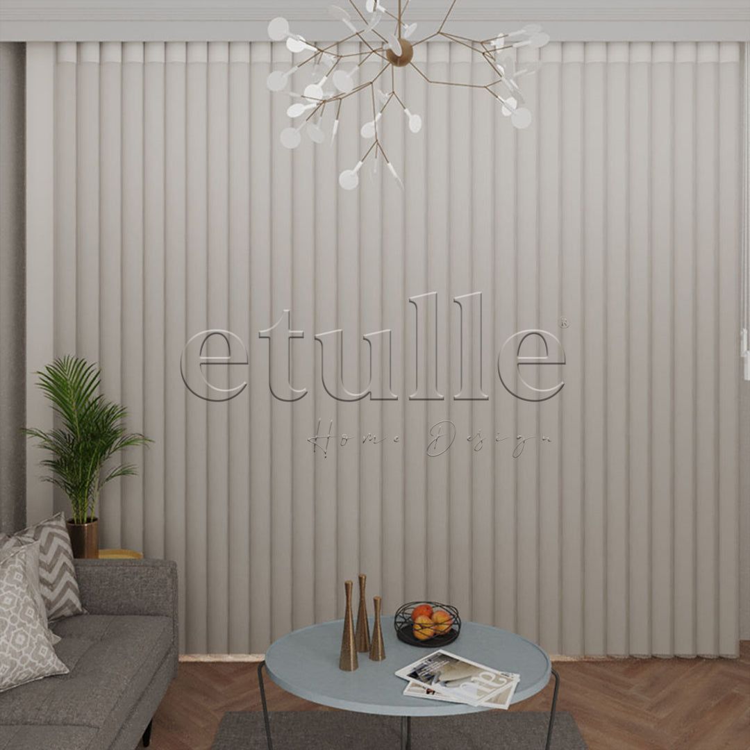 Bolonia - Narrow Vertical Tulle Curtain