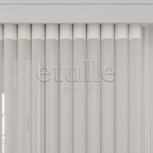 Bolonia - Narrow Vertical Tulle Curtain