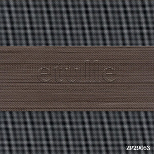 Brown Blackout Zebra Curtain | Bolsena
