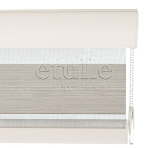 Cream Blackout Zebra Curtain | bolsena