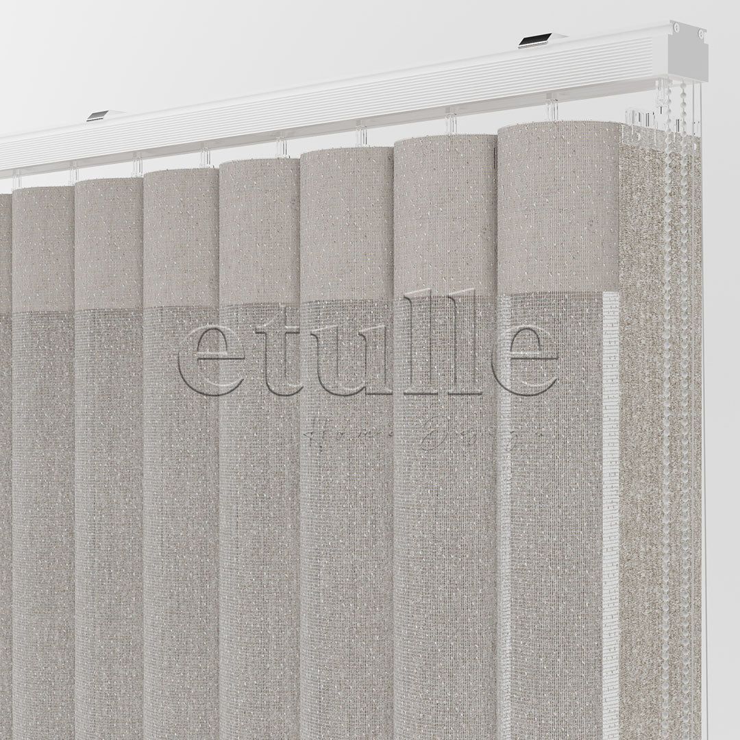 Bonito - Cationic Vertical Tulle Curtain
