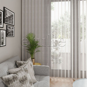 Bonito - Cationic Vertical Tulle Curtain
