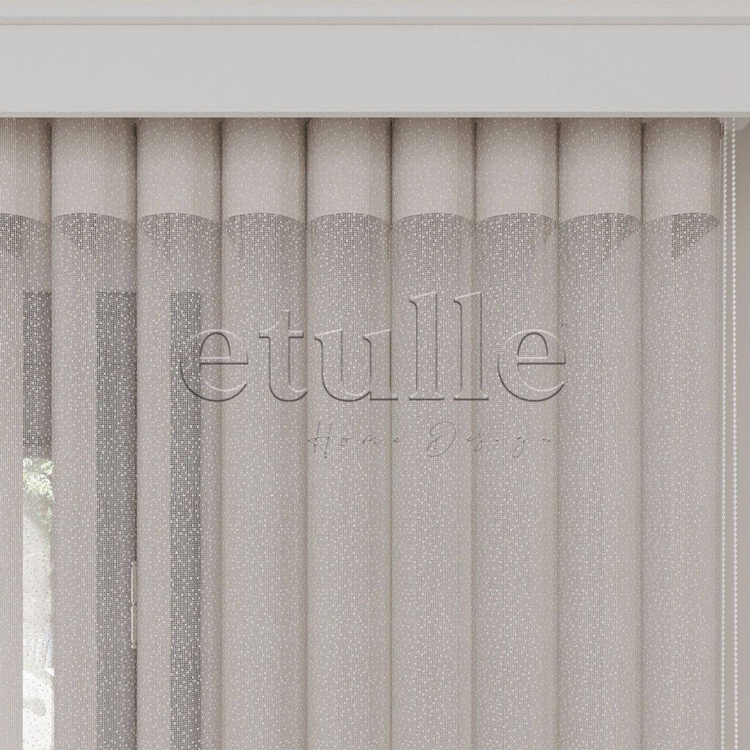 Bonito - Cationic Vertical Tulle Curtain