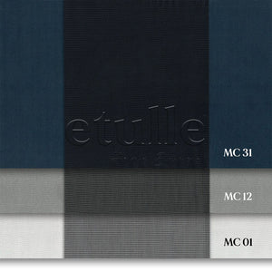 Calozzo - Narrow Vertical Tulle Curtain