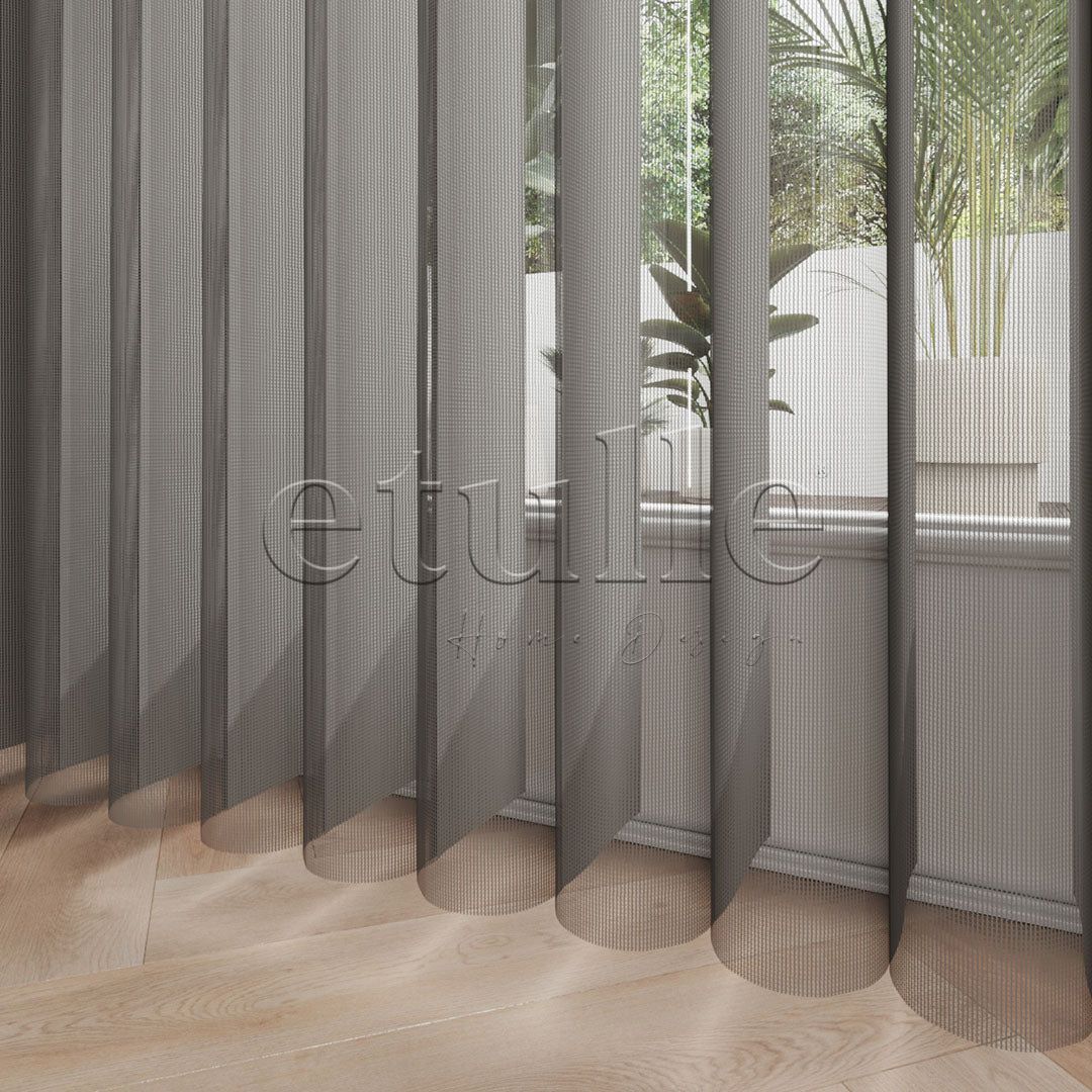 Cascais - Narrow Vertical Tulle Curtains