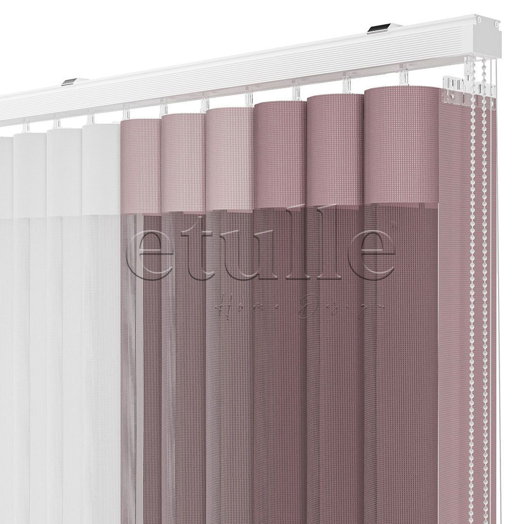 Dorset - Narrow Vertical Tulle Curtains