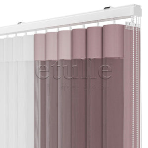 Dorset - Narrow Vertical Tulle Curtains