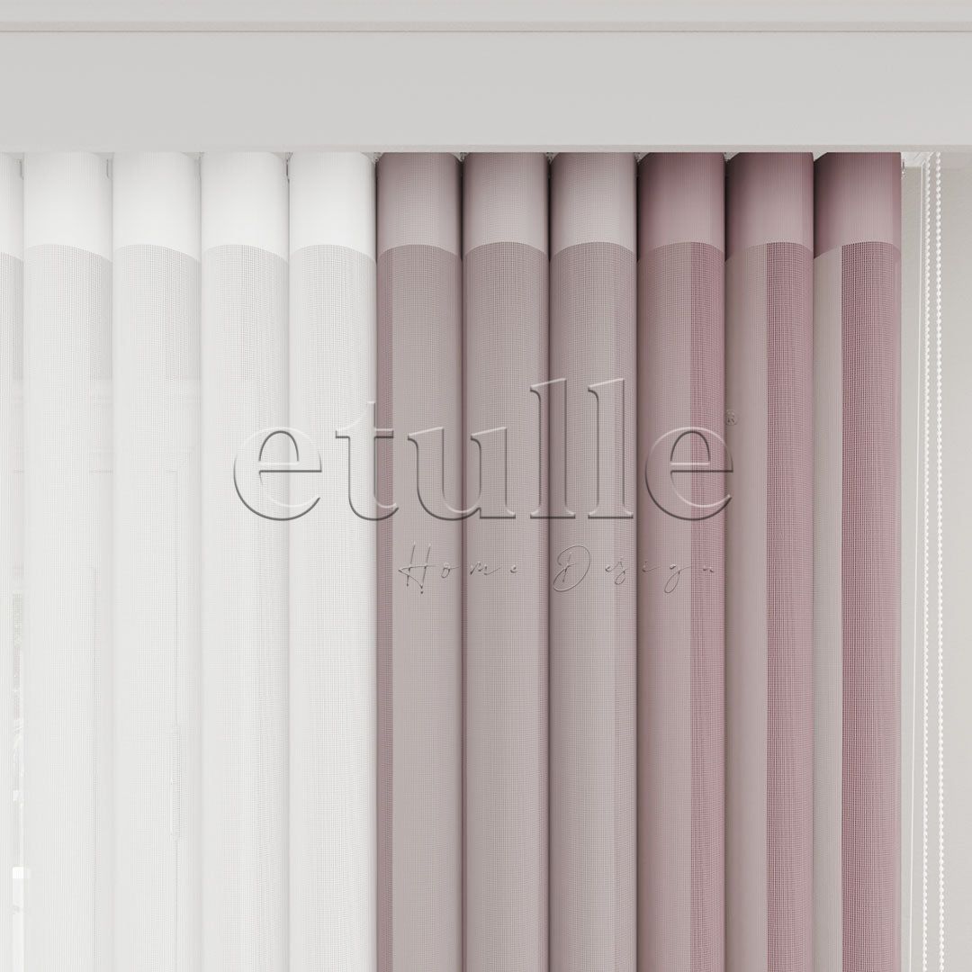 Dorset - Narrow Vertical Tulle Curtains